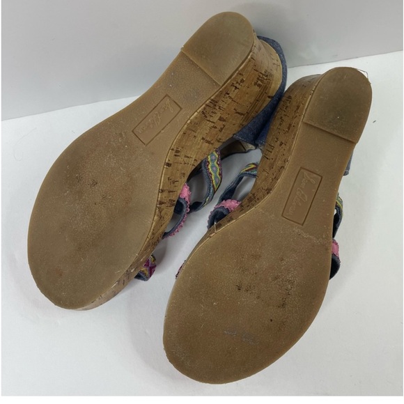 Sam Edelman Elsie Tia Strappy Multicolored
Wedge Sandals - Picture 4 of 11